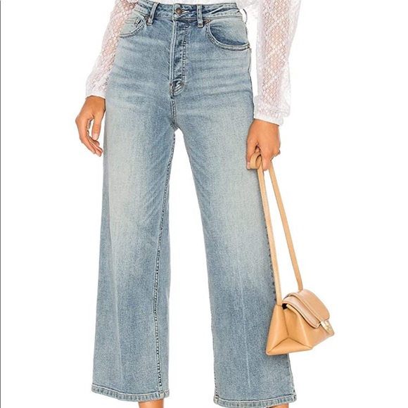 Free People Denim - Free People Women’s Wales Wide Leg Jeans